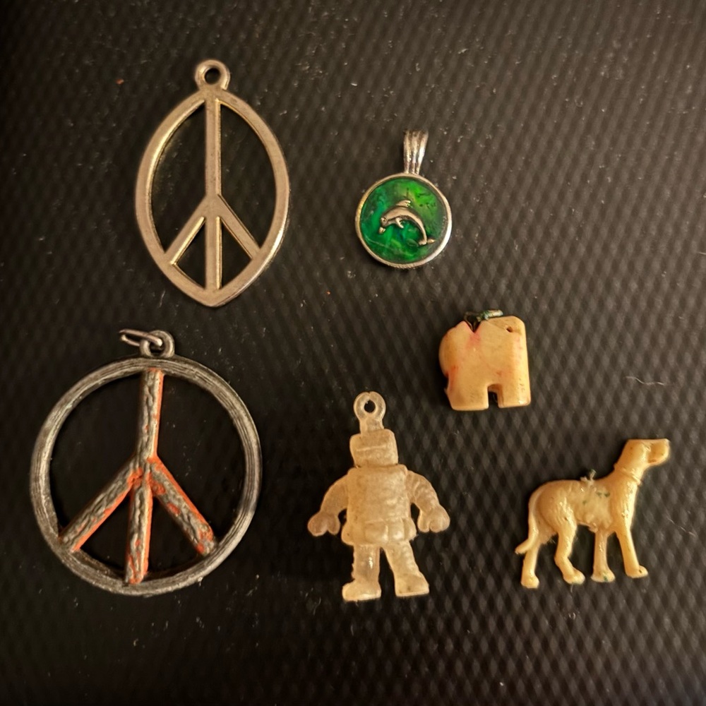 Six Vintage Charms